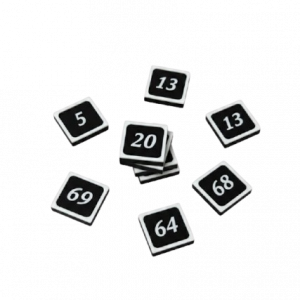 Fichas magnéticas para jaulas de pájaros